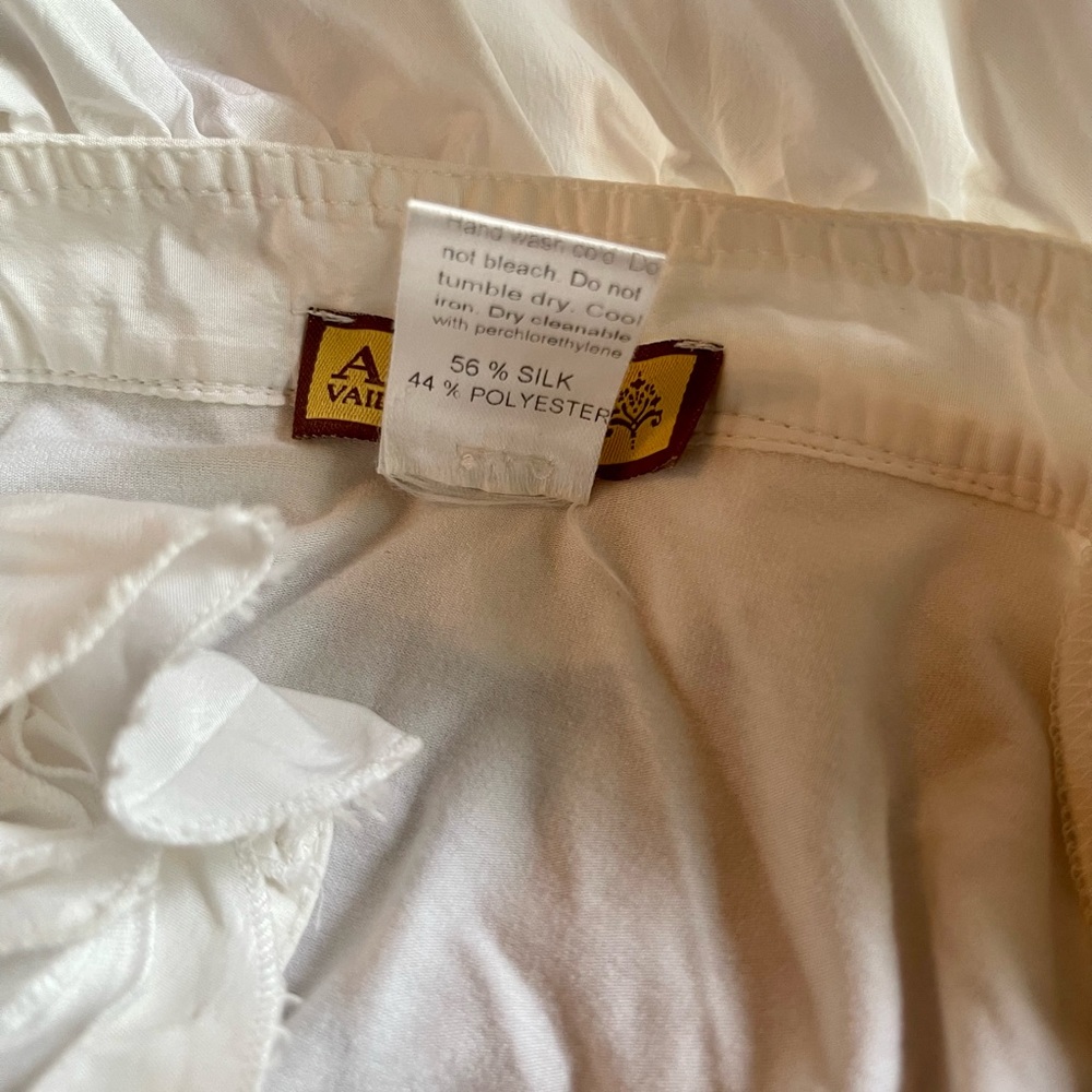 Axels Ruffled, Button Down Blouse - image 8